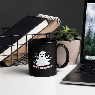 Lets Go Ghouls Mug, Halloween Coffee Cup, Haunted Teacup, Witchy Mug, Funny Ghost Cup, Trick Treat Mug, Wicked Drink Mug, Boo Cup
