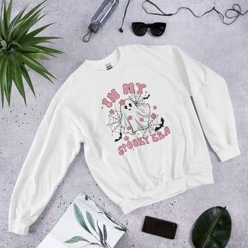 In My Spooky Era Sweatshirt, Halloween Hoodie, Haunted Pullover, Witchy Sweater, Funny Ghost Crewneck, Trick Treat Sweat, Wicked Hoodie