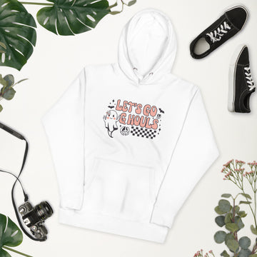 Lets Go Ghouls Hoodie, Halloween Sweatshirt, Haunted Sweater, Witchy Pullover, Funny Ghost Hoodie, Trick Treat Sweat, Wicked Crewneck