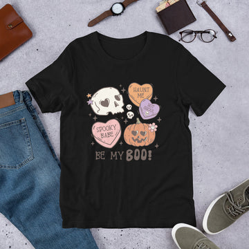 Haunt Me Be My Boo Shirt, Halloween Tshirt, Haunted Tee, Witchy Shirt, Funny Ghost Shirt, Trick Treat Shirt, Wicked Tee, Funny Boo Shirt