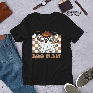 Boo Haw Retro Shirt, Halloween Tshirt, Haunted Tee, Witchy Shirt, Funny Ghost Shirt, Trick Treat Shirt, Wicked Tee, Funny Boo Shirt