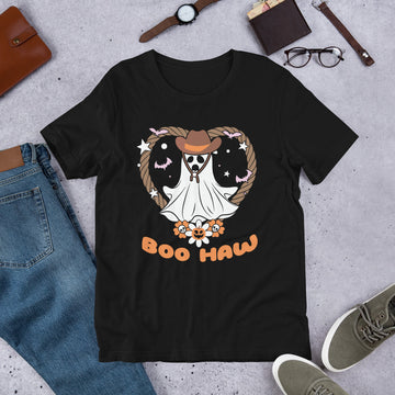 Boo Haw Ghost Shirt, Halloween Tshirt, Haunted Tee, Witchy Shirt, Funny Ghost Shirt, Trick Treat Shirt, Wicked Tee, Funny Boo Shirt