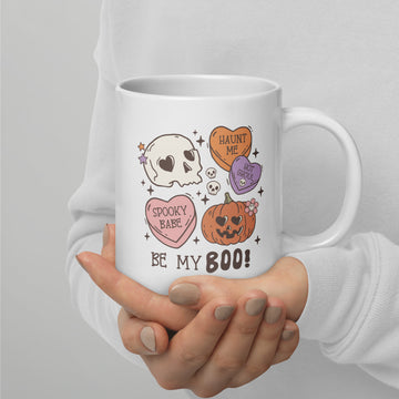 Haunt Me Be My Boo Mug, Halloween Coffee Cup, Haunted Teacup, Witchy Mug, Funny Ghost Cup, Trick Treat Mug, Wicked Drink Mug, Boo Cup