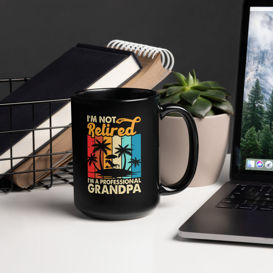 Im Not Retired Im a Professional Grandpa Mug, Retirement Party Cup, Retired Coffee Cup, Retiree Drinkware, Retirement Gift, Retiring Mug