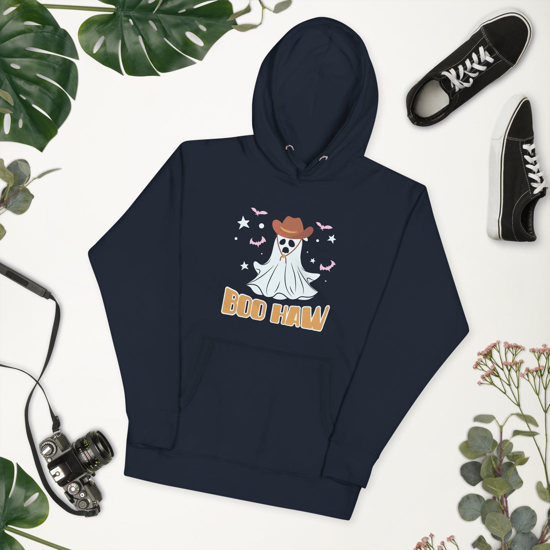 Boo Haw Spooky Hoodie, Halloween Sweatshirt, Haunted Sweater, Witchy Pullover, Funny Ghost Hoodie, Trick Treat Sweat, Wicked Crewneck