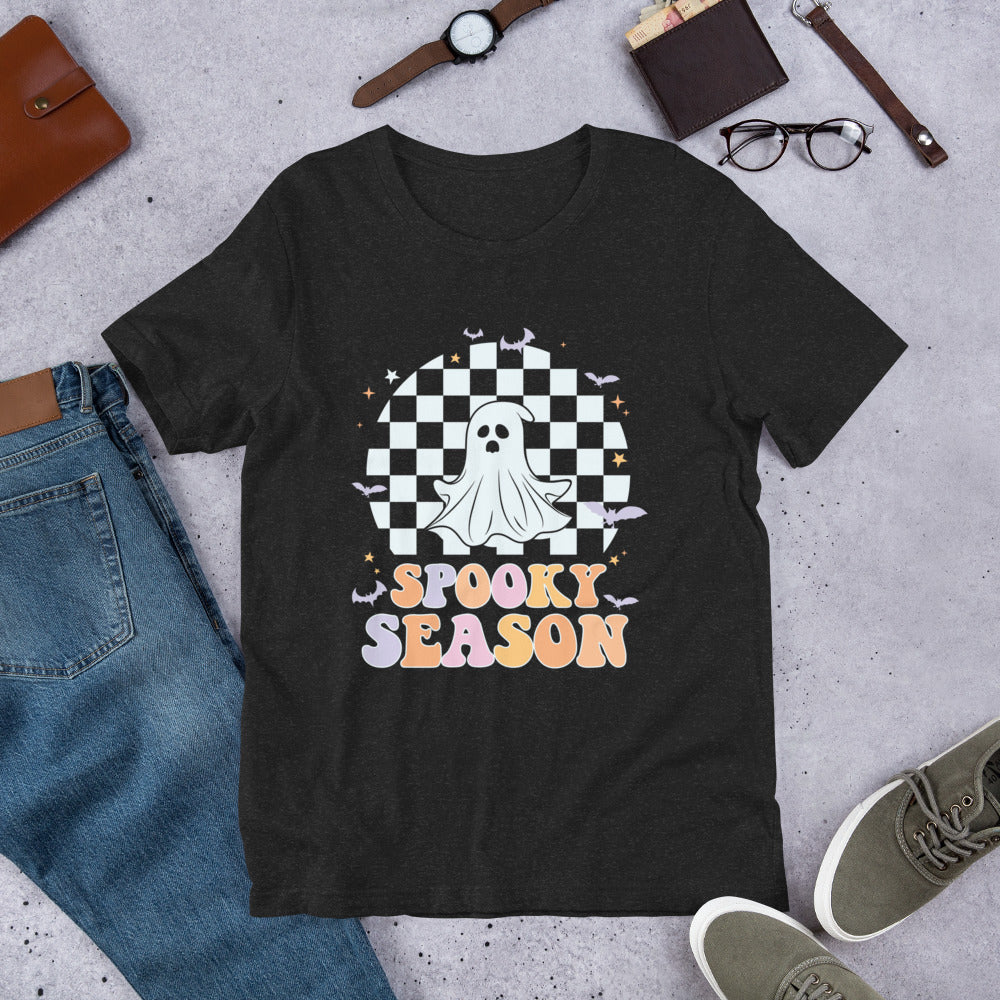 Spooky Season Retro Shirt, Halloween Tshirt, Haunted Tee, Witchy Shirt, Funny Ghost Shirt, Trick Treat Shirt, Wicked Tee, Funny Boo Shirt