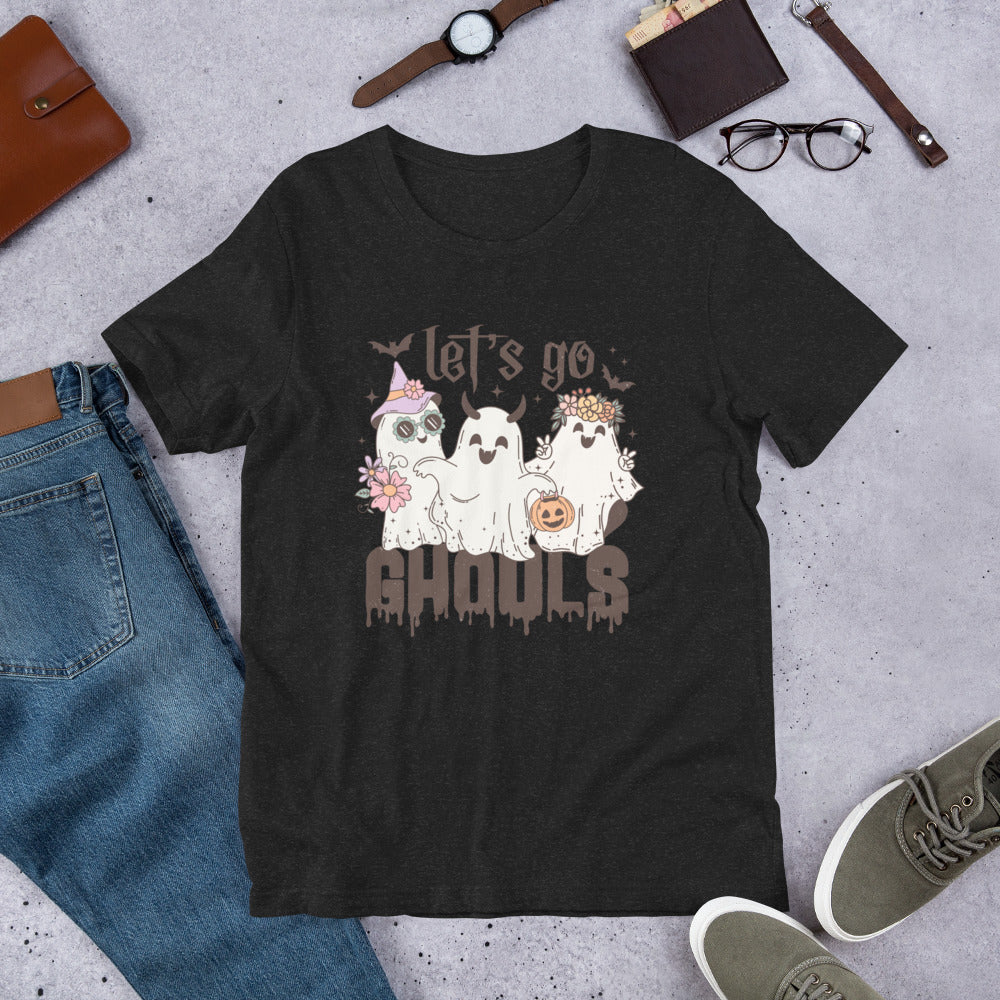 Lets Go Ghouls Shirt, Halloween Tshirt, Haunted Tee, Witchy Shirt, Funny Ghost Shirt, Trick Treat Shirt, Wicked Tee, Funny Boo Shirt