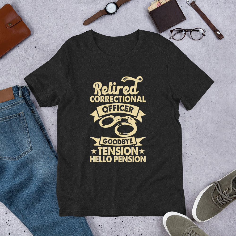 Retired Correctional Officer Shirt, Retirement Party Shirt, Retired Tee, Retiree Apparel, Retirement Gift, Retiring Tshirt